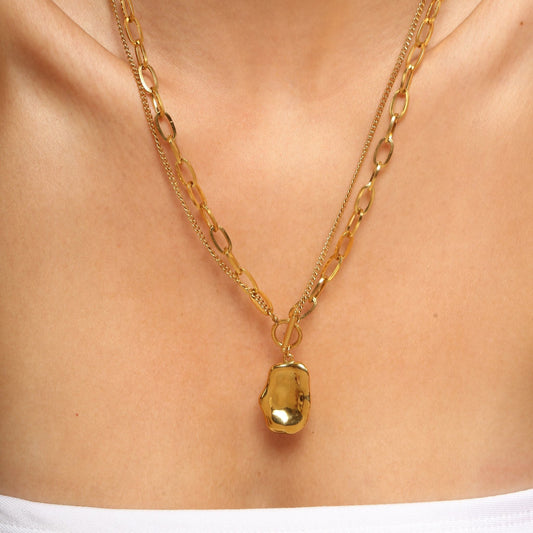 Azure Cascade Necklace