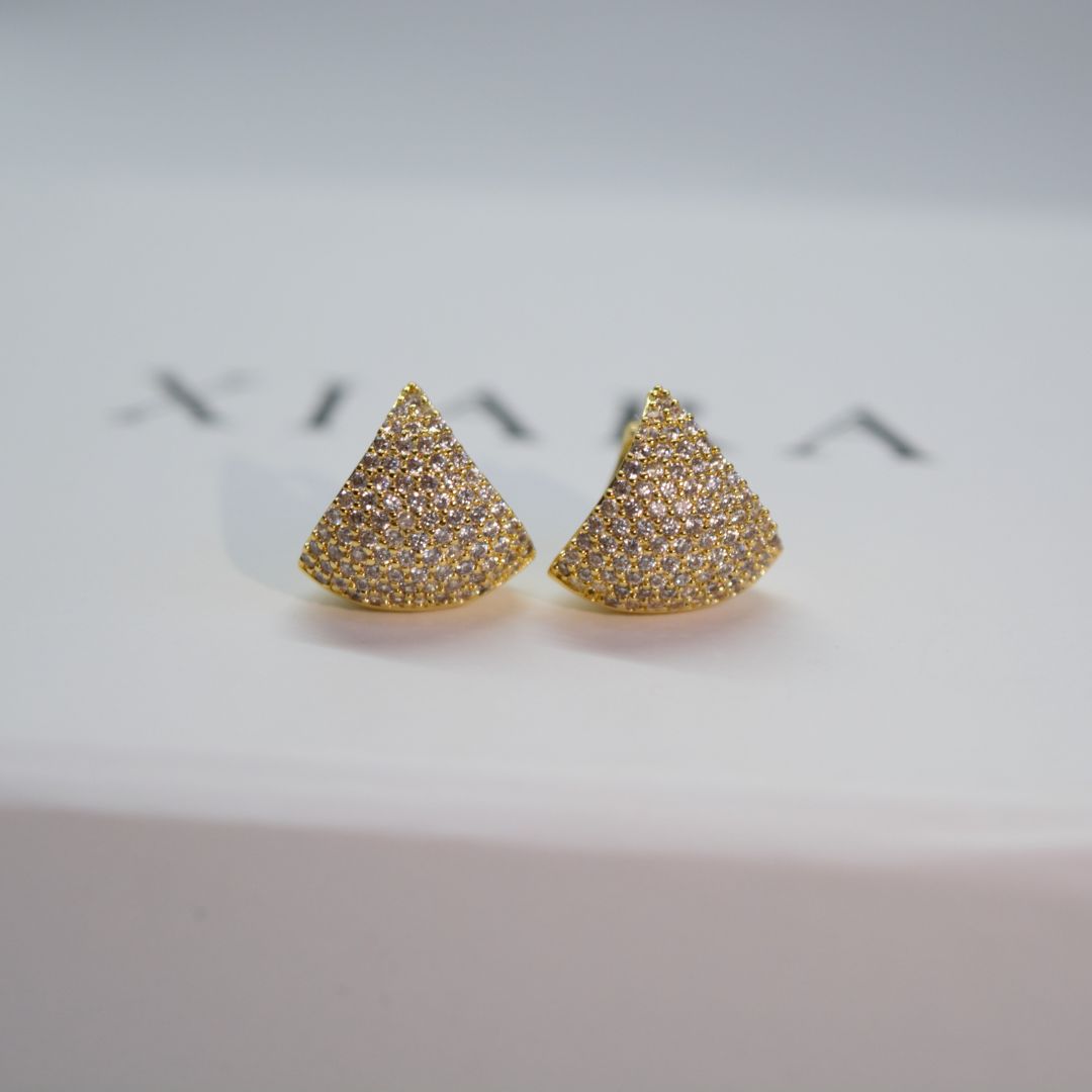 Luminary Diamond Gold Earrings
