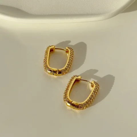 Stellar Curve - 925 Sterling Silver Earrings