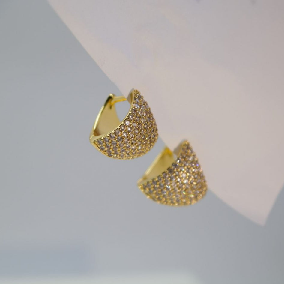 Luminary Diamond Gold Earrings
