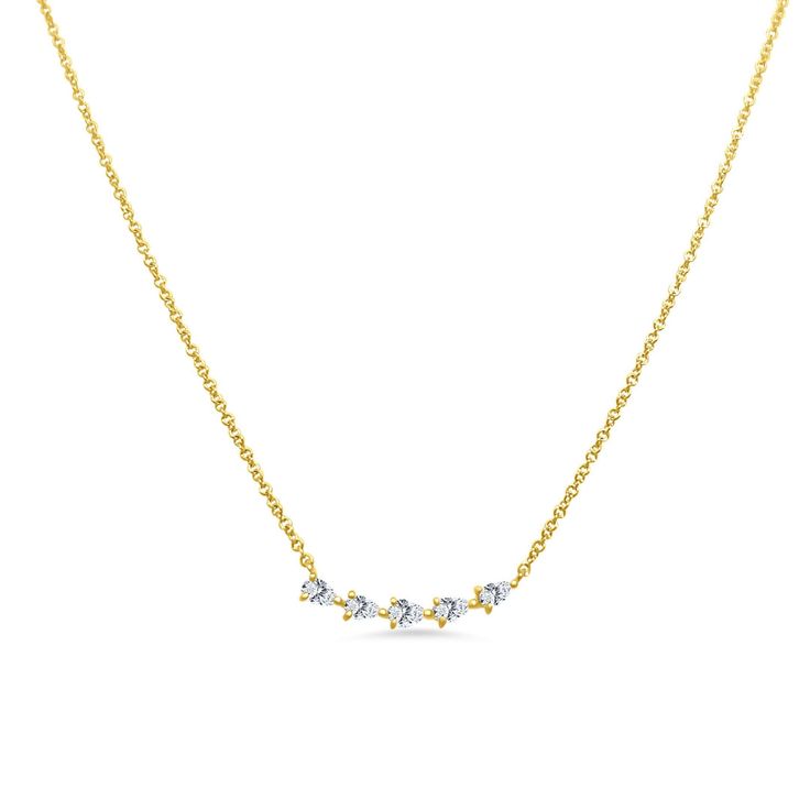 Luminous Diamond Necklace