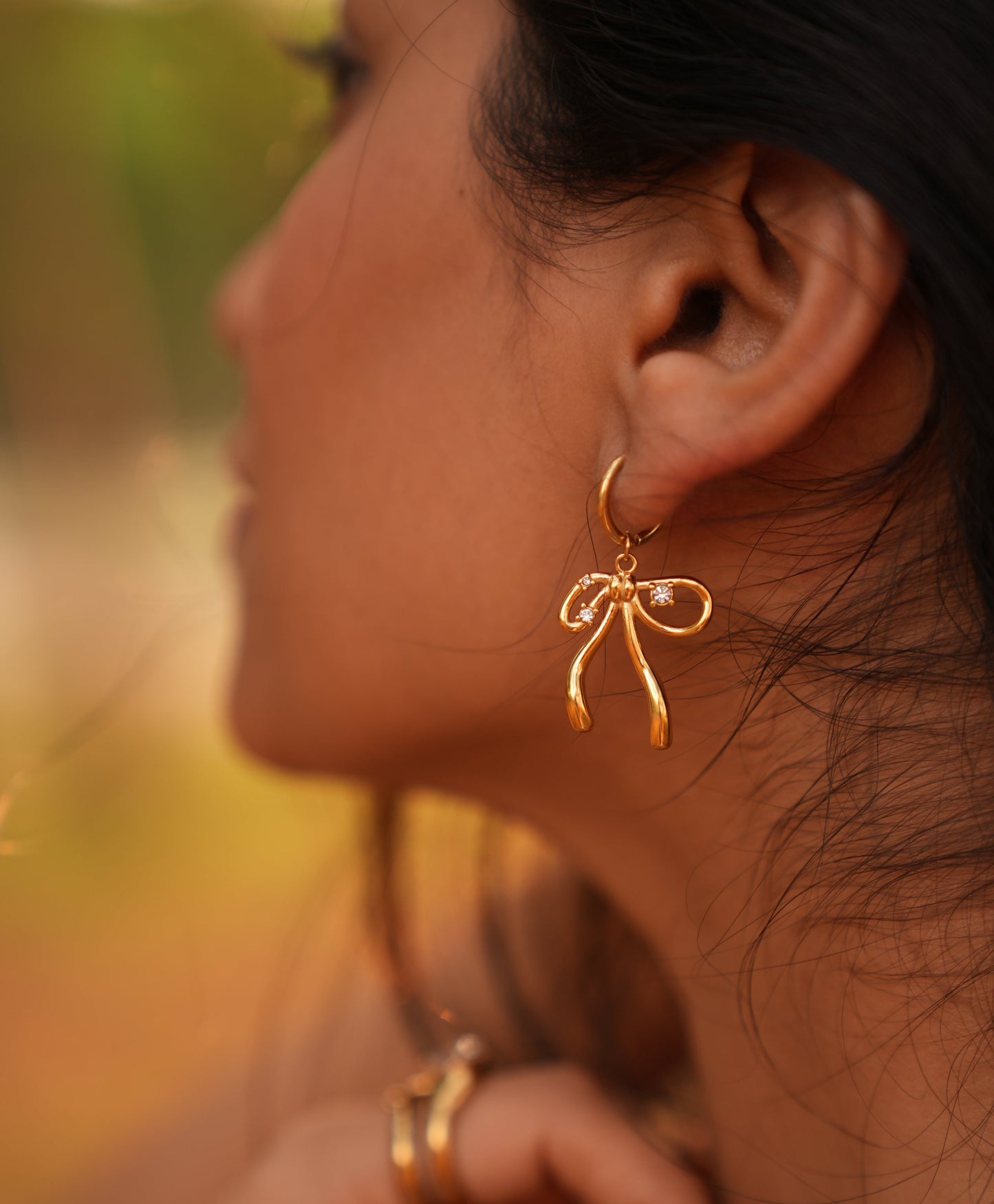 Tira Bow Earrings