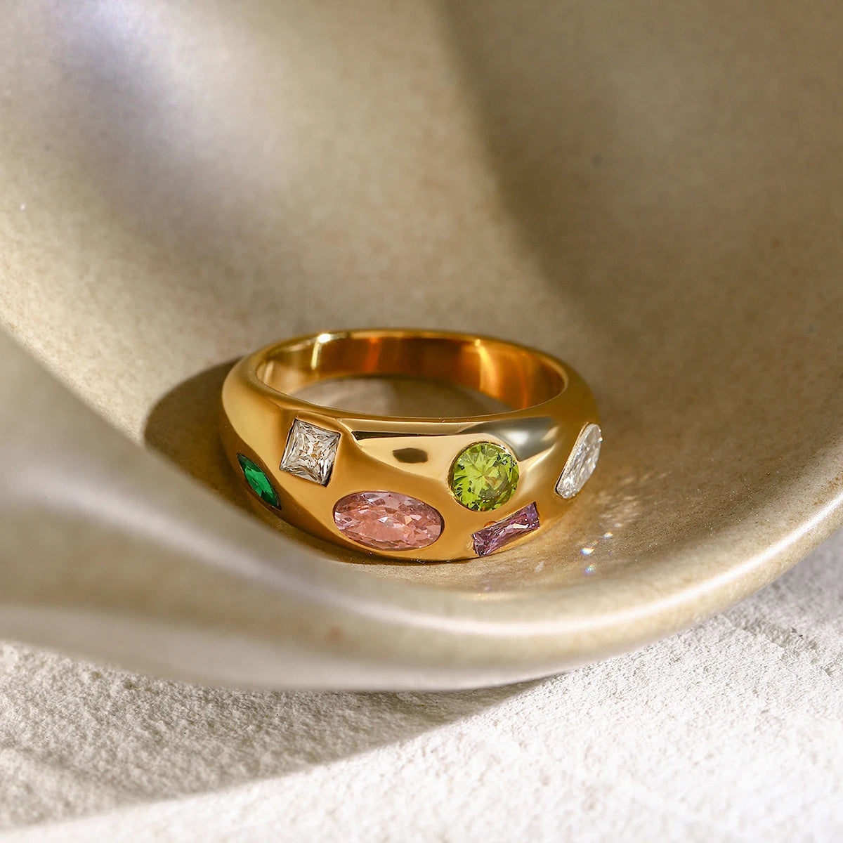 Rainbow Dazzle Ring