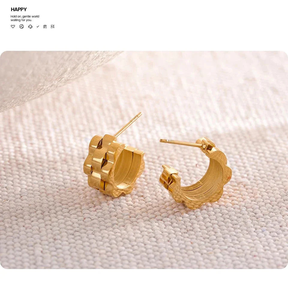Textured Treasure Earrings
