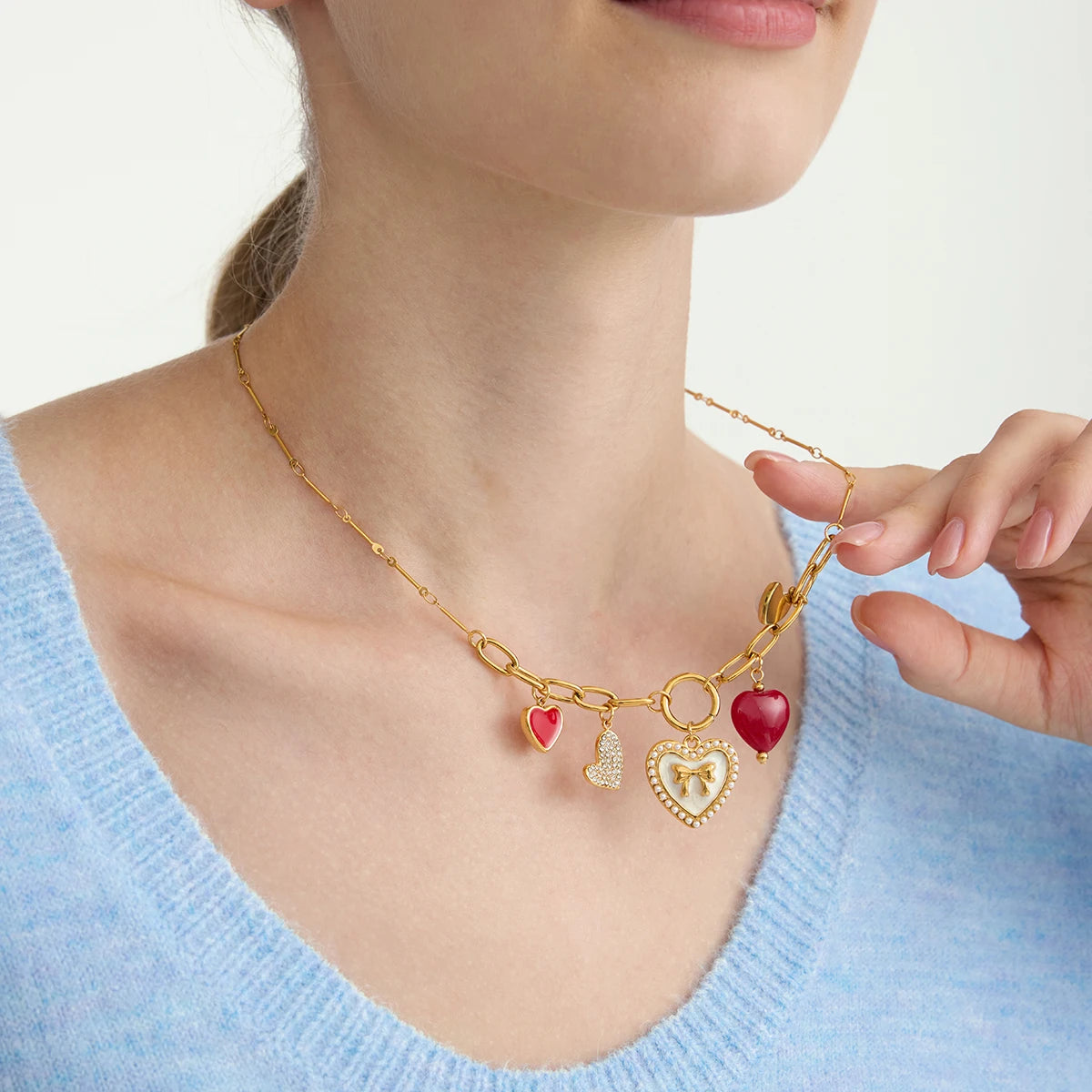 Heart Charm Necklace