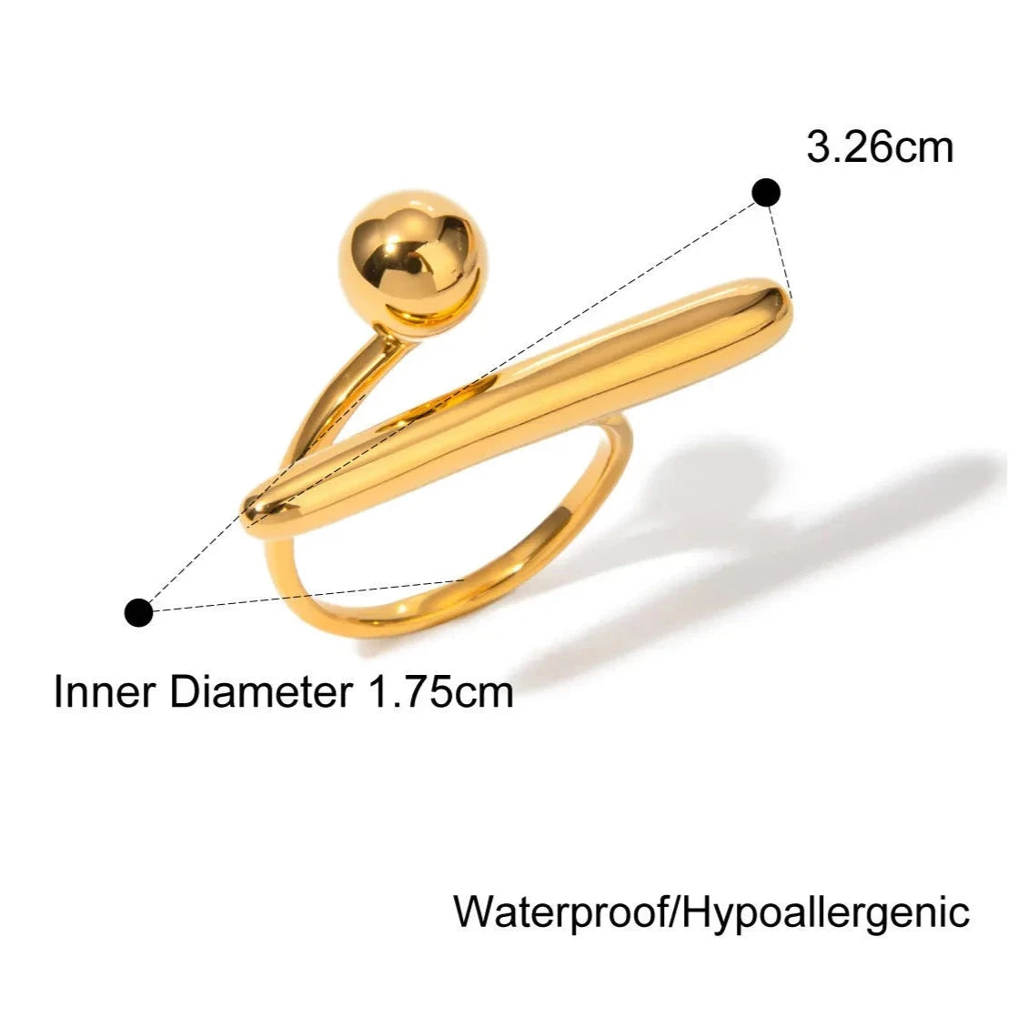 Bar of Elegance Ring