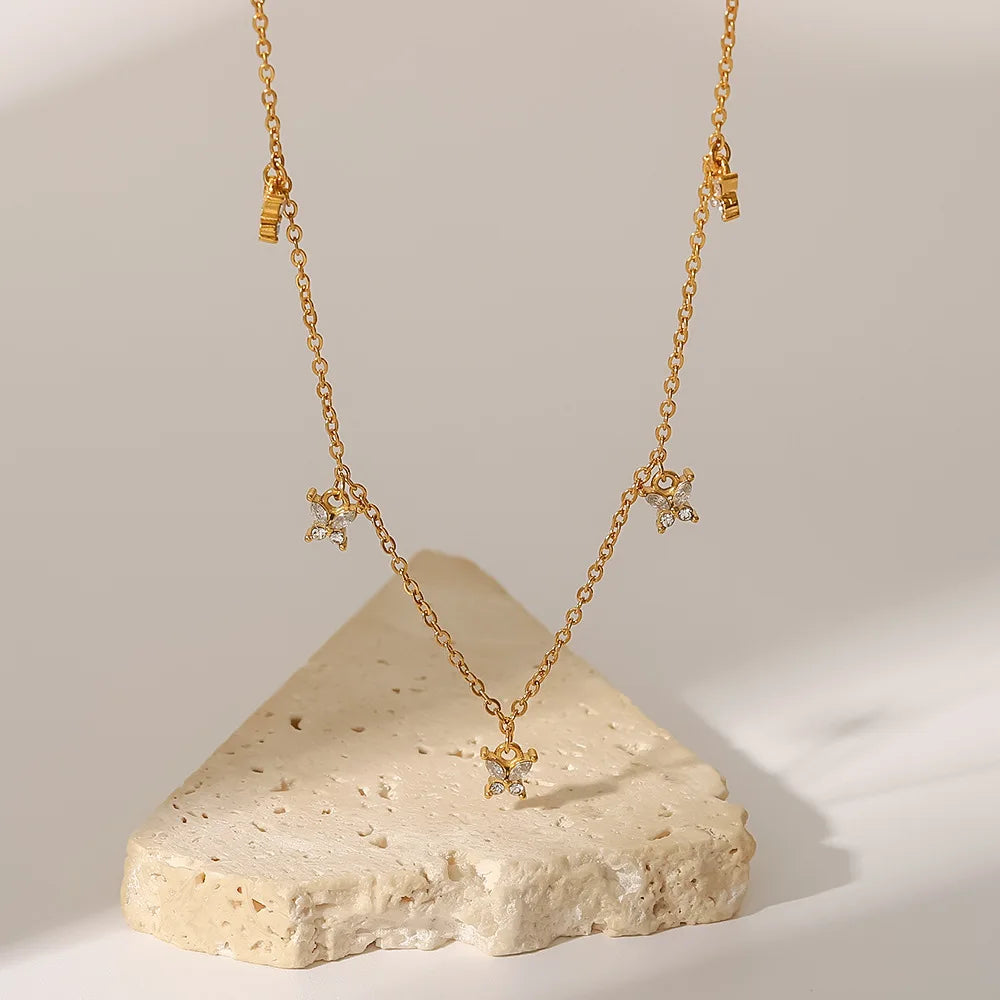 Butterfly Diamond Necklace