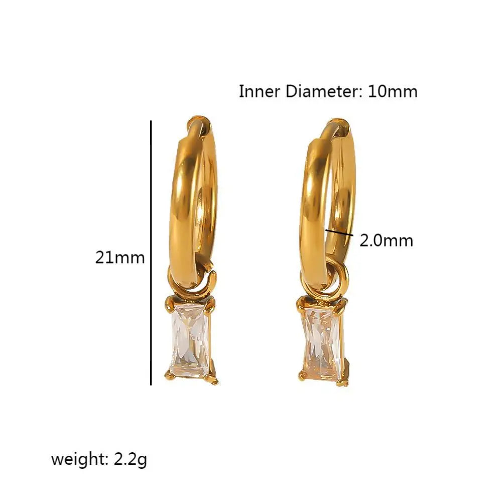 Stellar Gleam Diamond Earrings