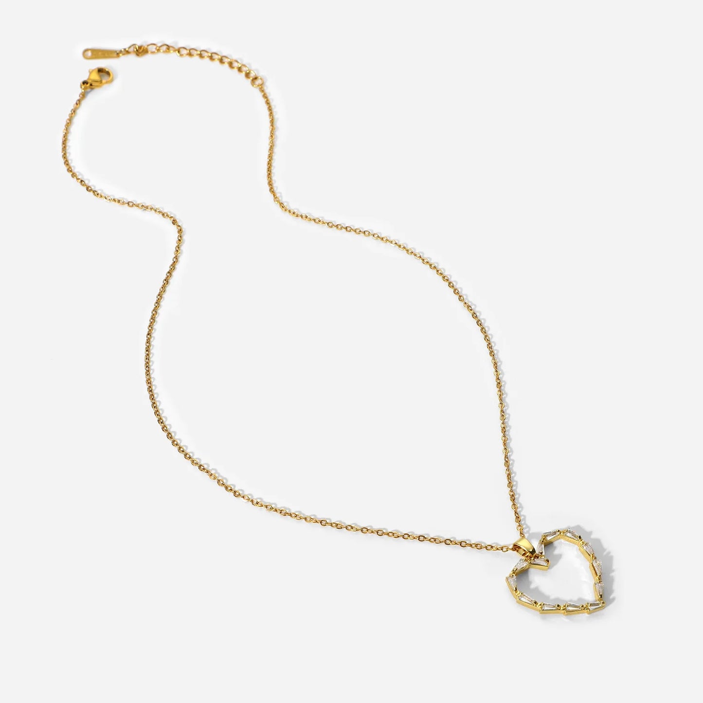 Shell Heart Necklace