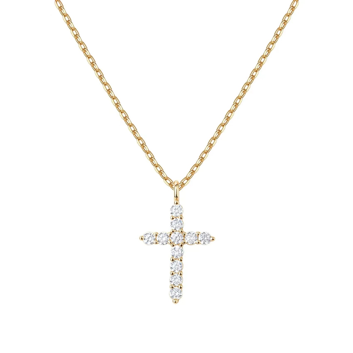 Diamond Cross Necklace
