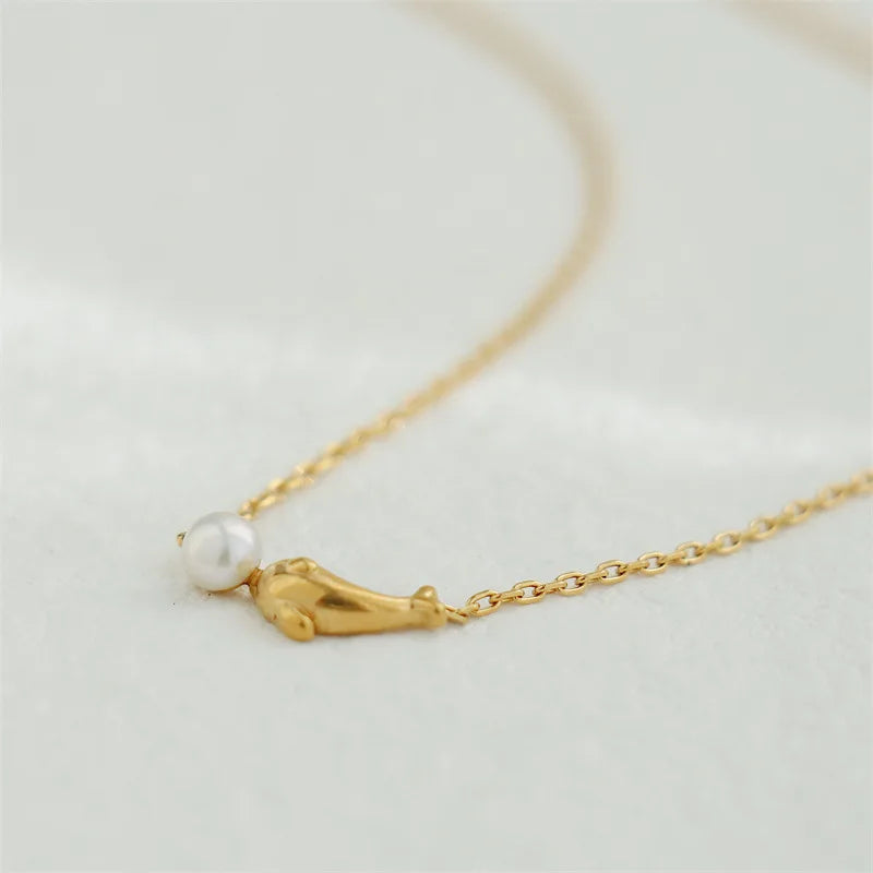 Pisces Pearl Necklace