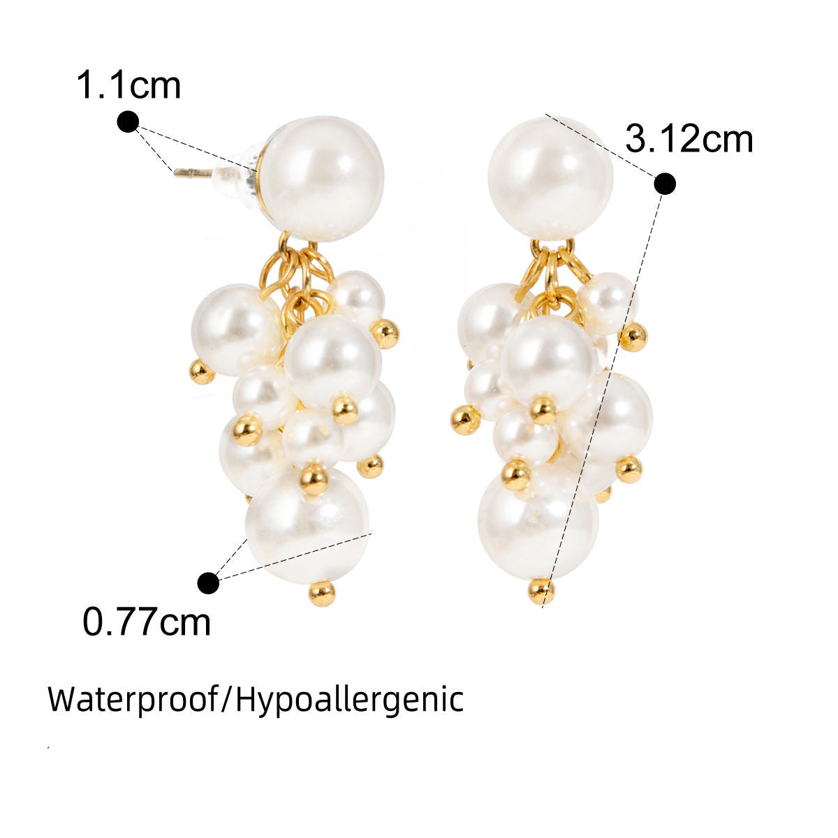 Moti Jhumka Earrings