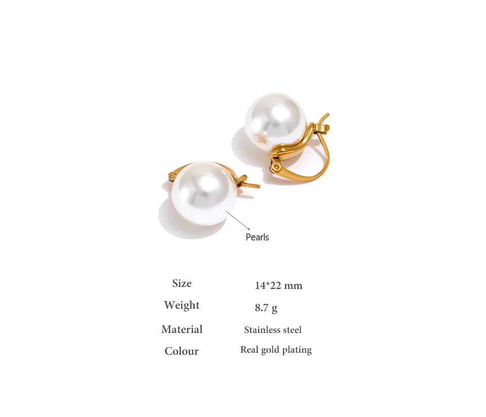 Divine Pearl Earrings