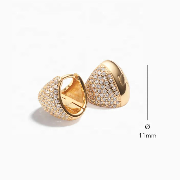 Luminary Diamond Gold Earrings