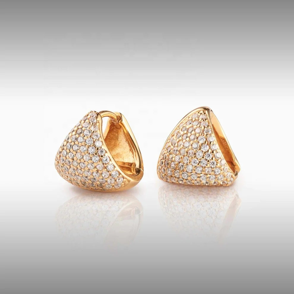 Luminary Diamond Gold Earrings