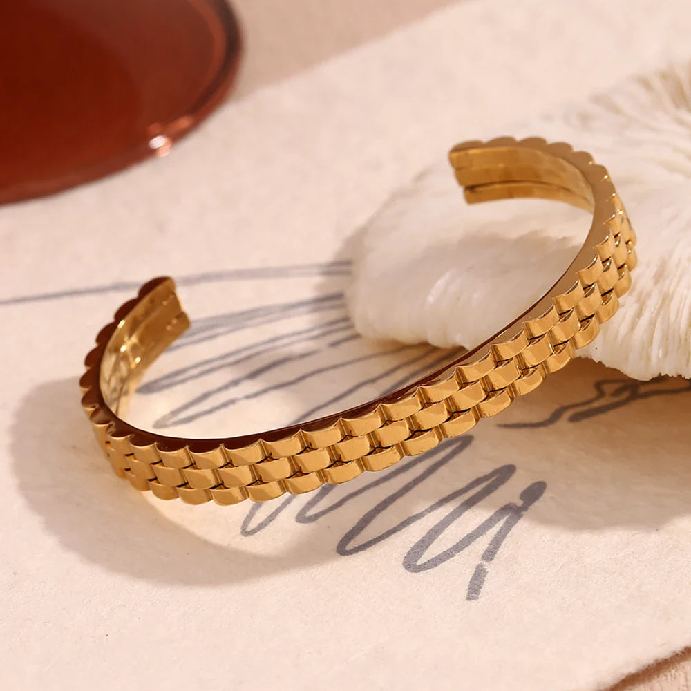 Watchband Cuff Bracelet