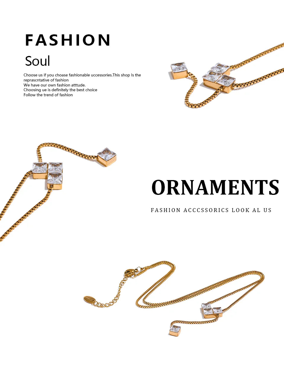 Cascadian Glow Diamond Necklace