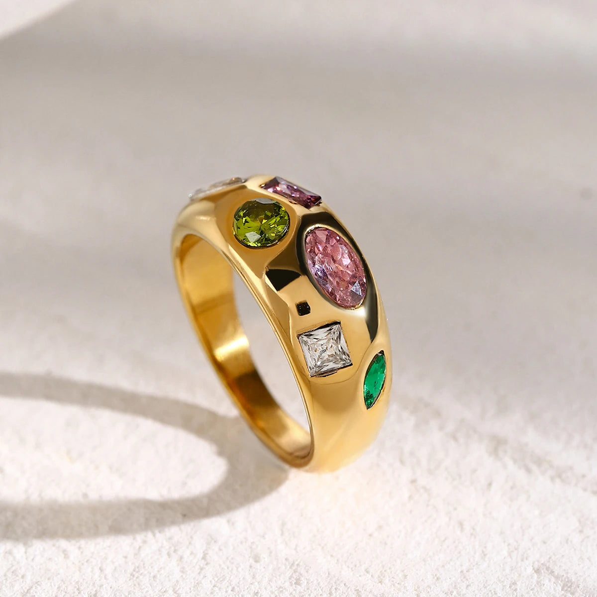 Rainbow Dazzle Ring
