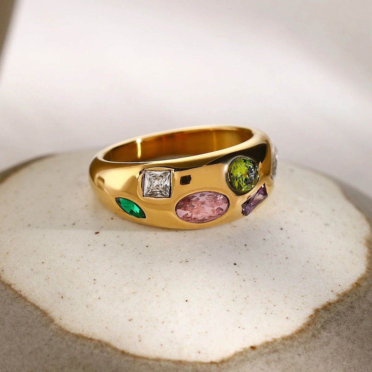 Rainbow Dazzle Ring