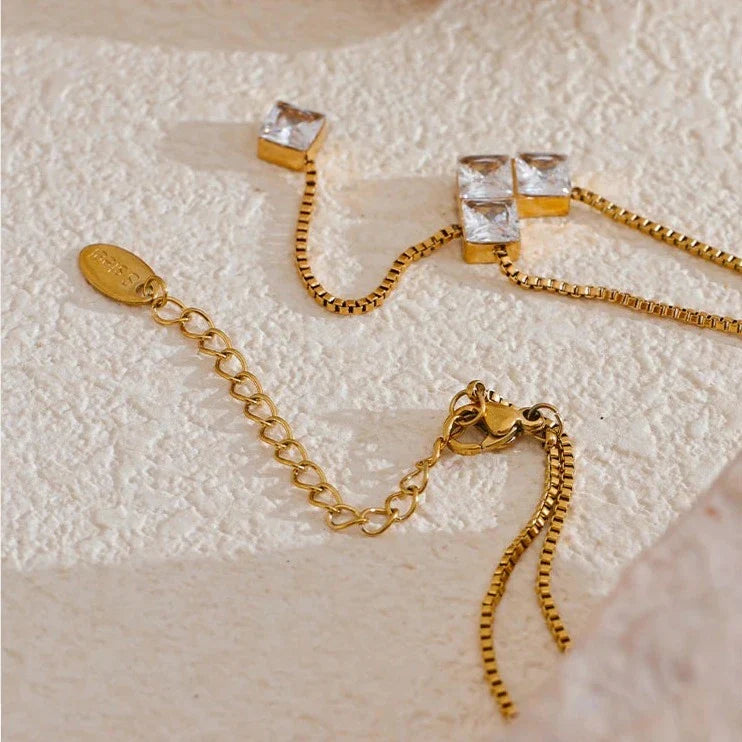 Cascadian Glow Diamond Necklace