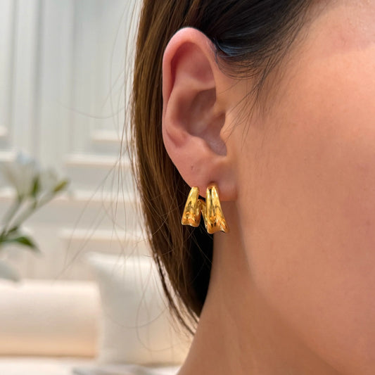 Radiant Gold Earrings