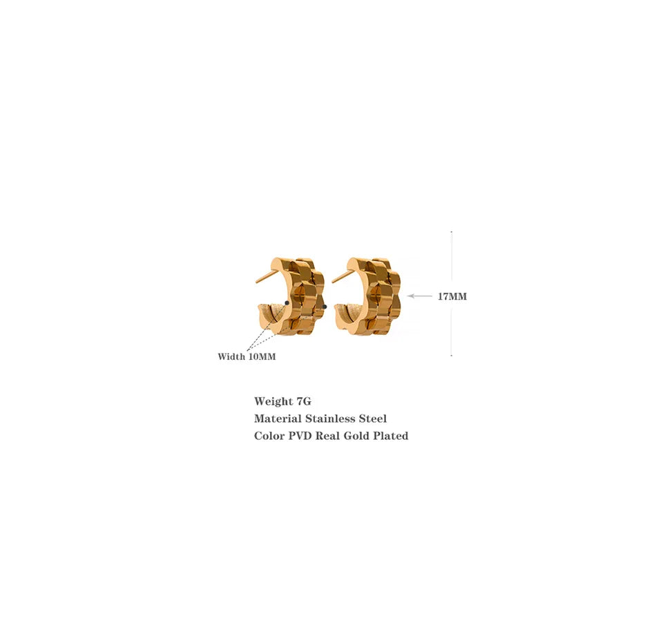 Textured Treasure Earrings