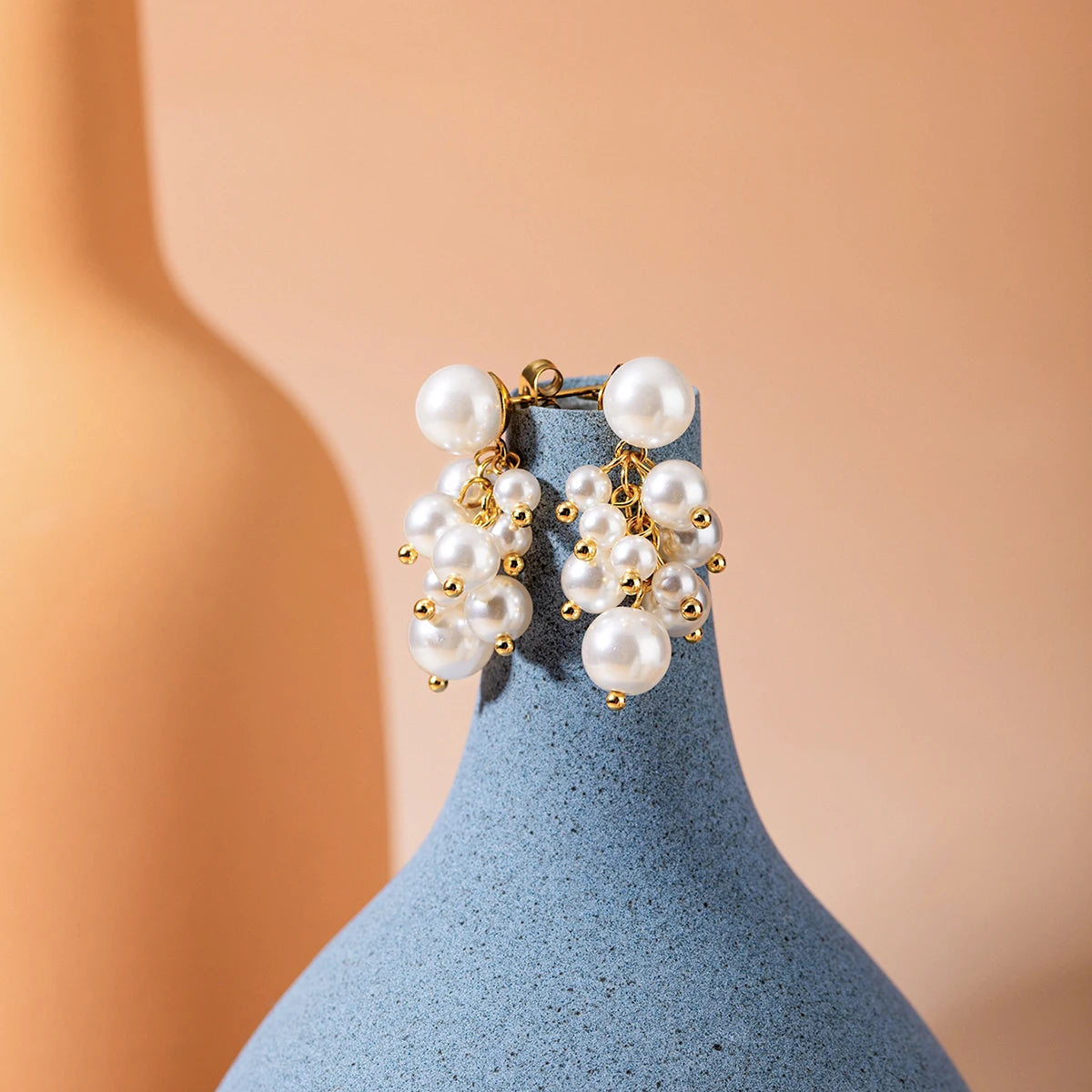 Moti Jhumka Earrings