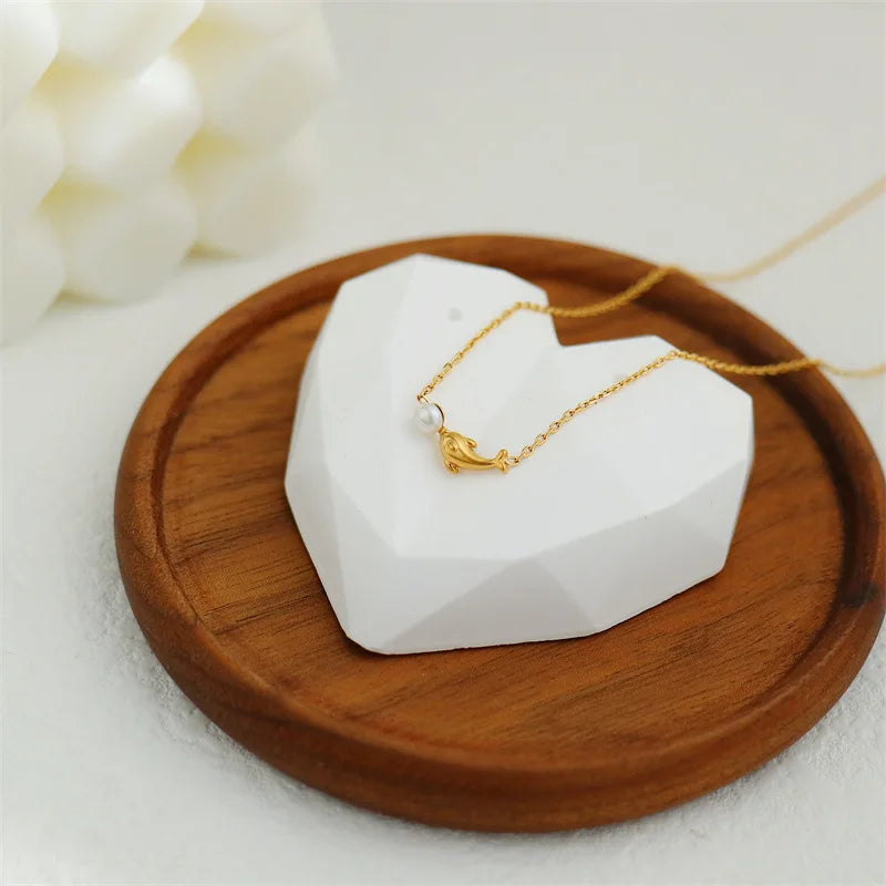 Pisces Pearl Necklace