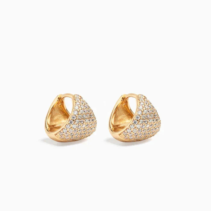 Luminary Diamond Gold Earrings