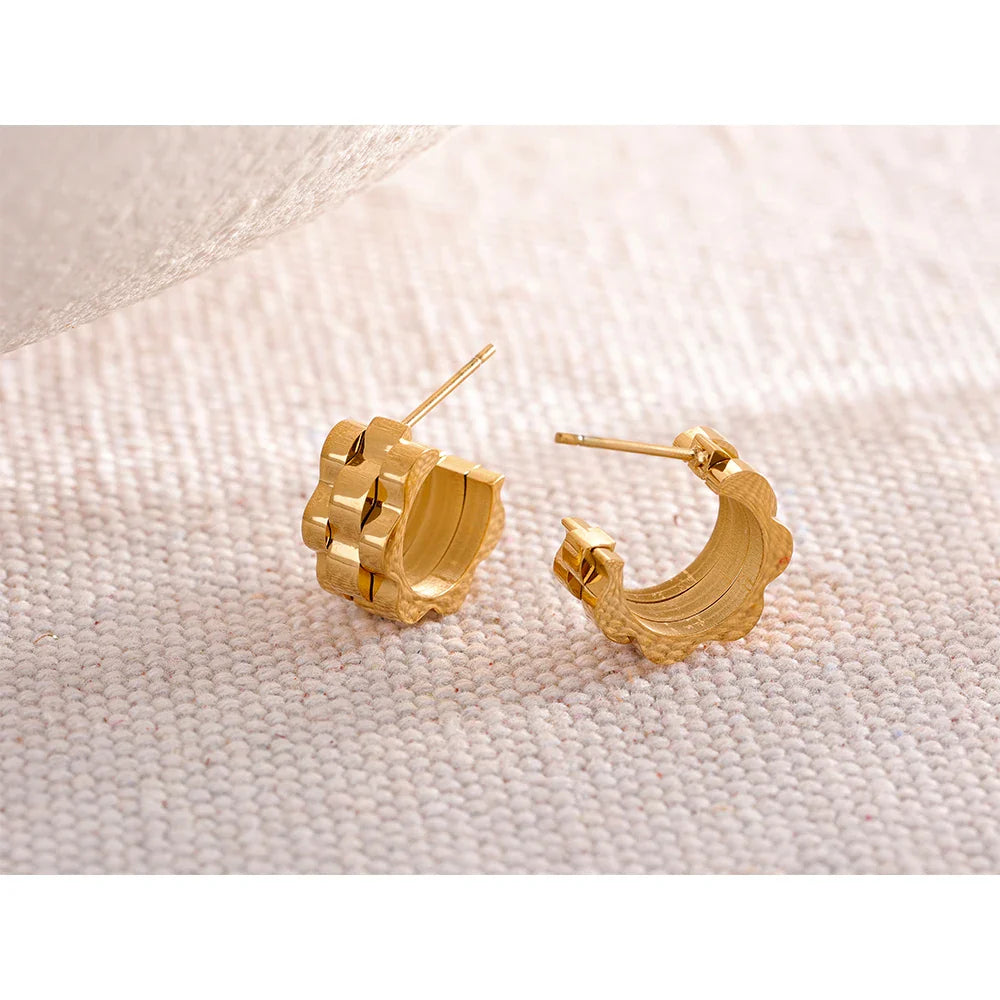 Textured Treasure Earrings