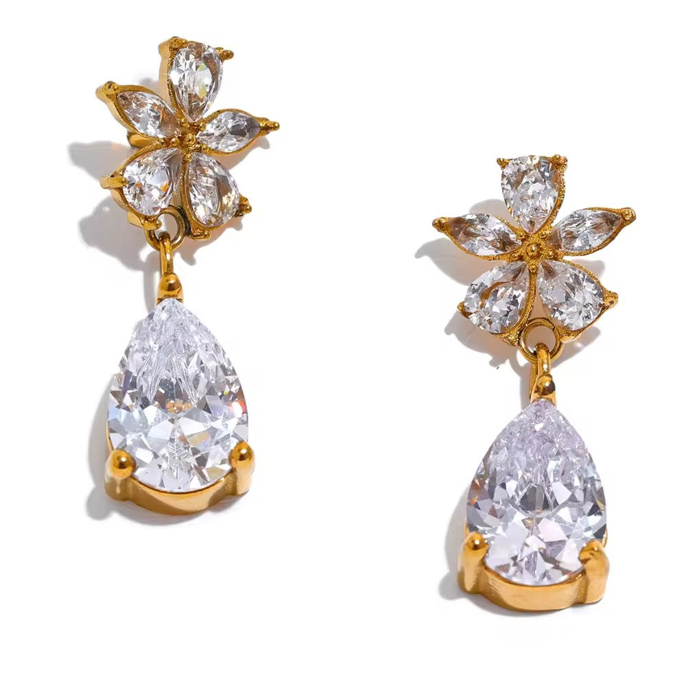 Bloom Drop Earrings