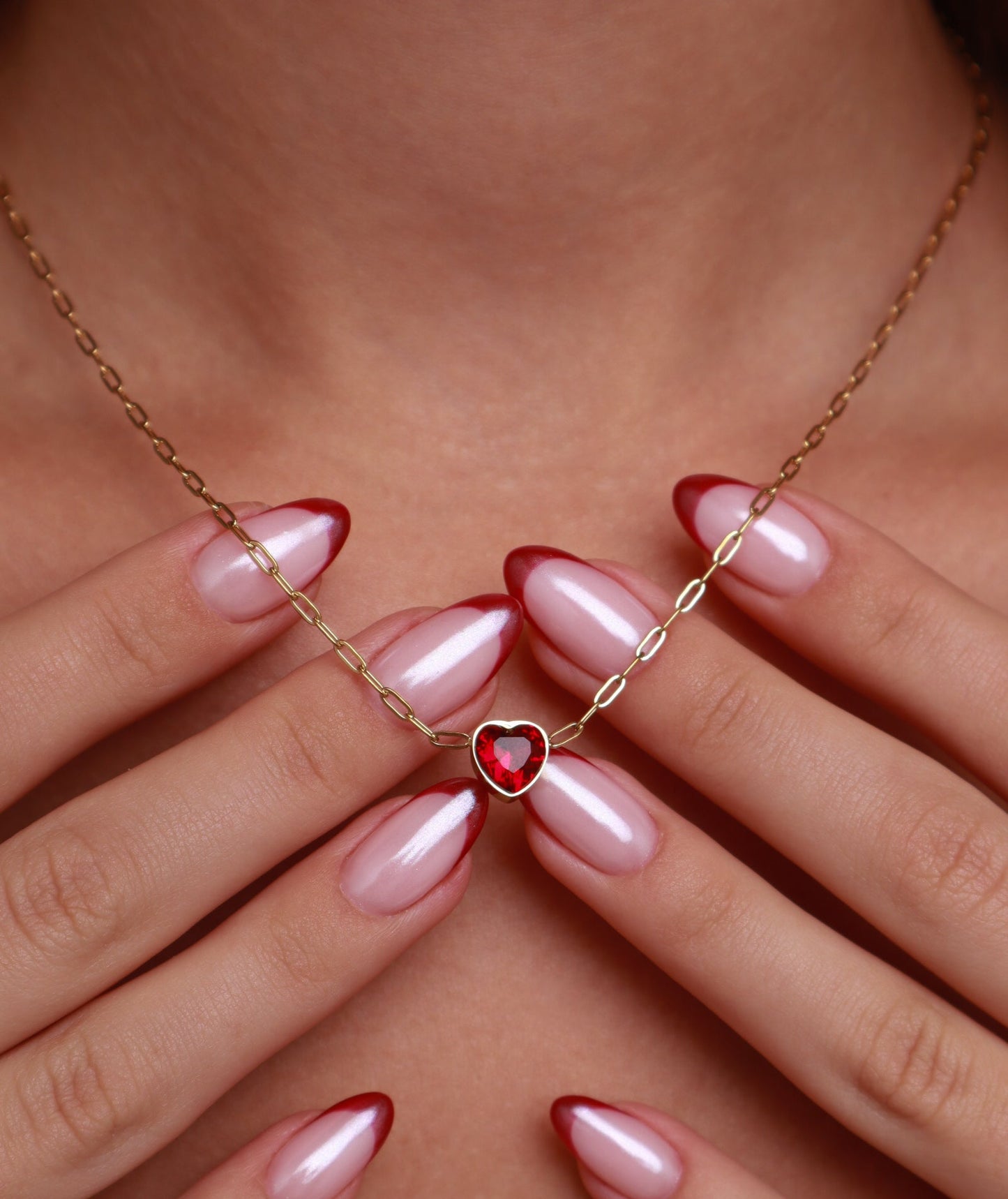 Red Heart Necklace