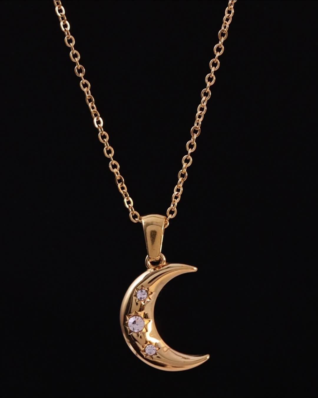 Moon Star Necklace