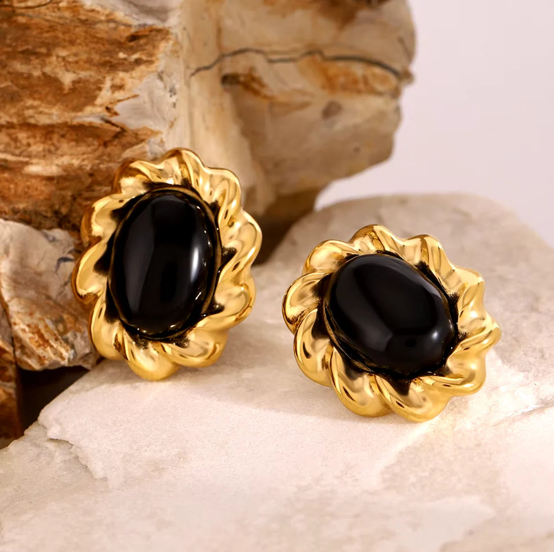 Black Aurora Earrings