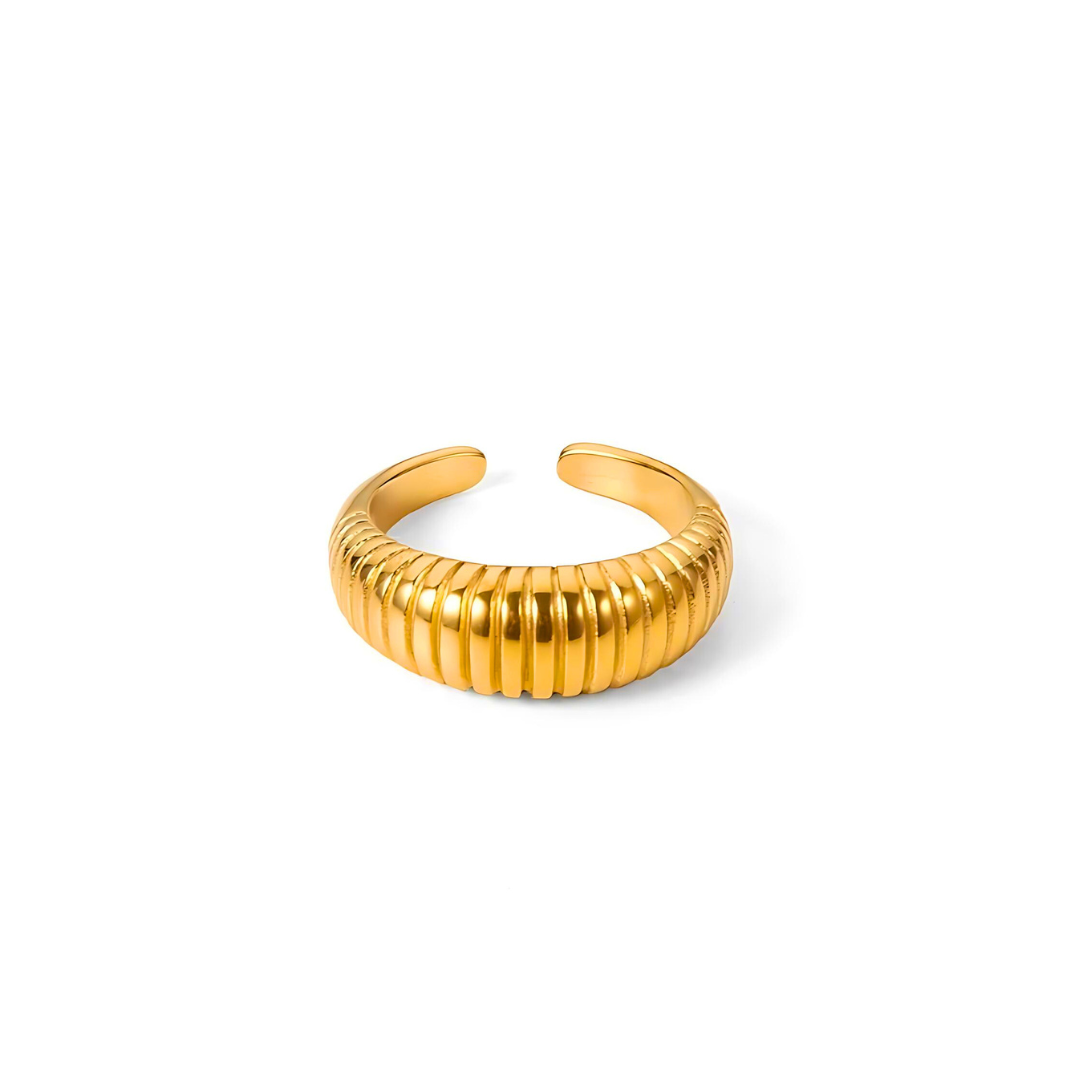 Textured Tides Ring