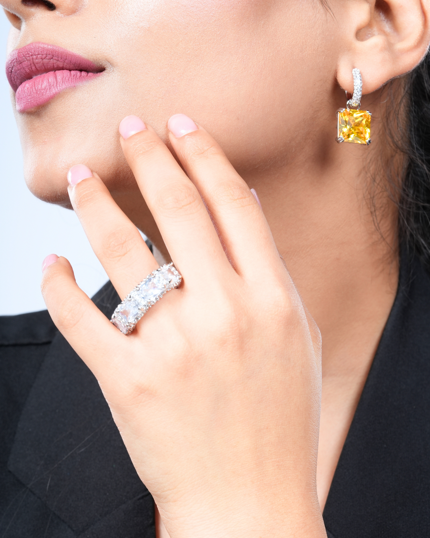 Stardust Cocktail Ring