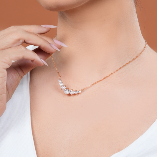 Diamond Cascade Necklace