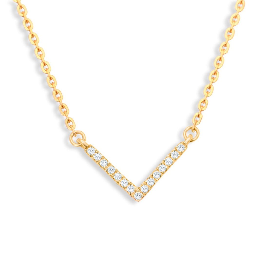 V-Diamond Necklace
