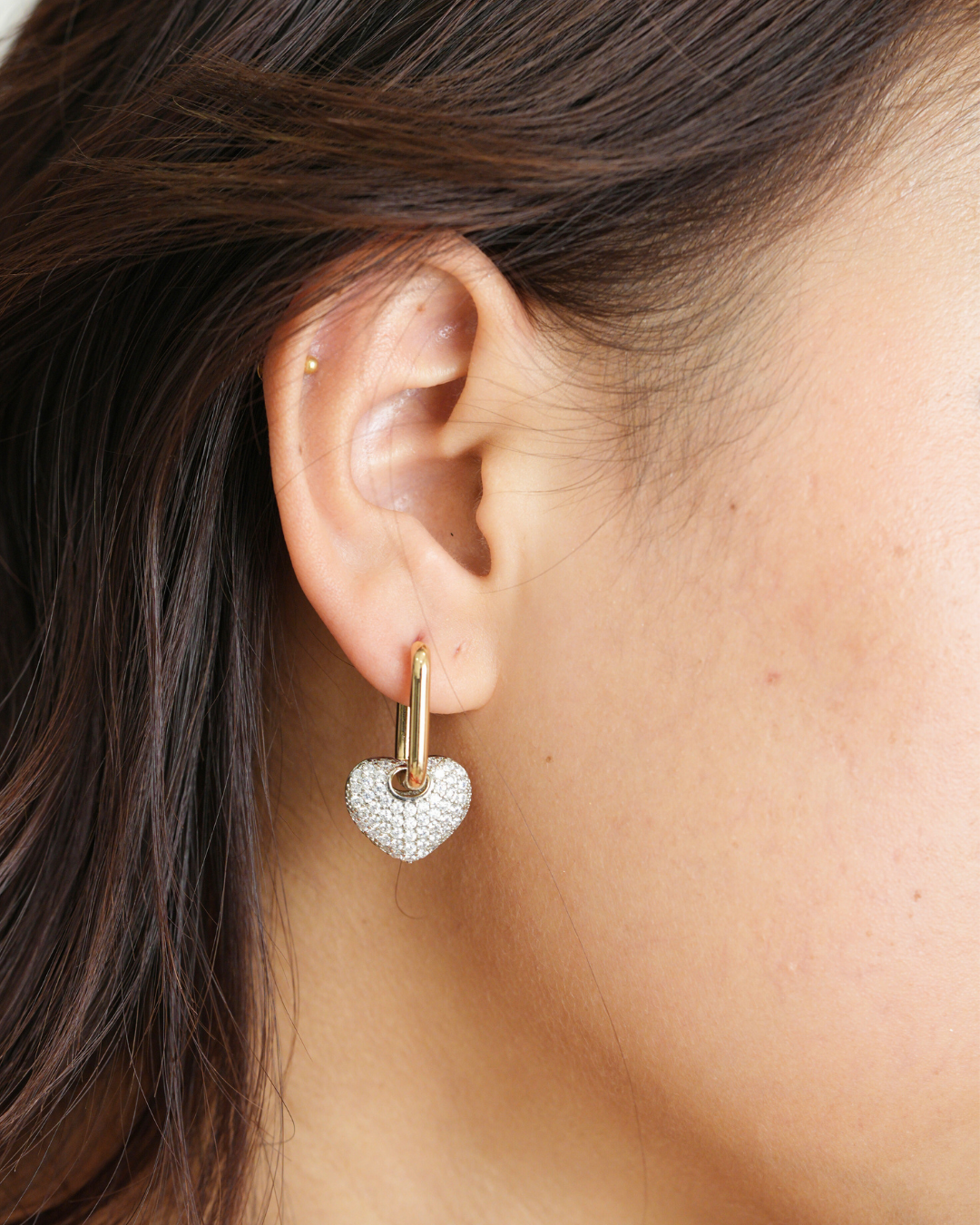 Evara Heart Earrings
