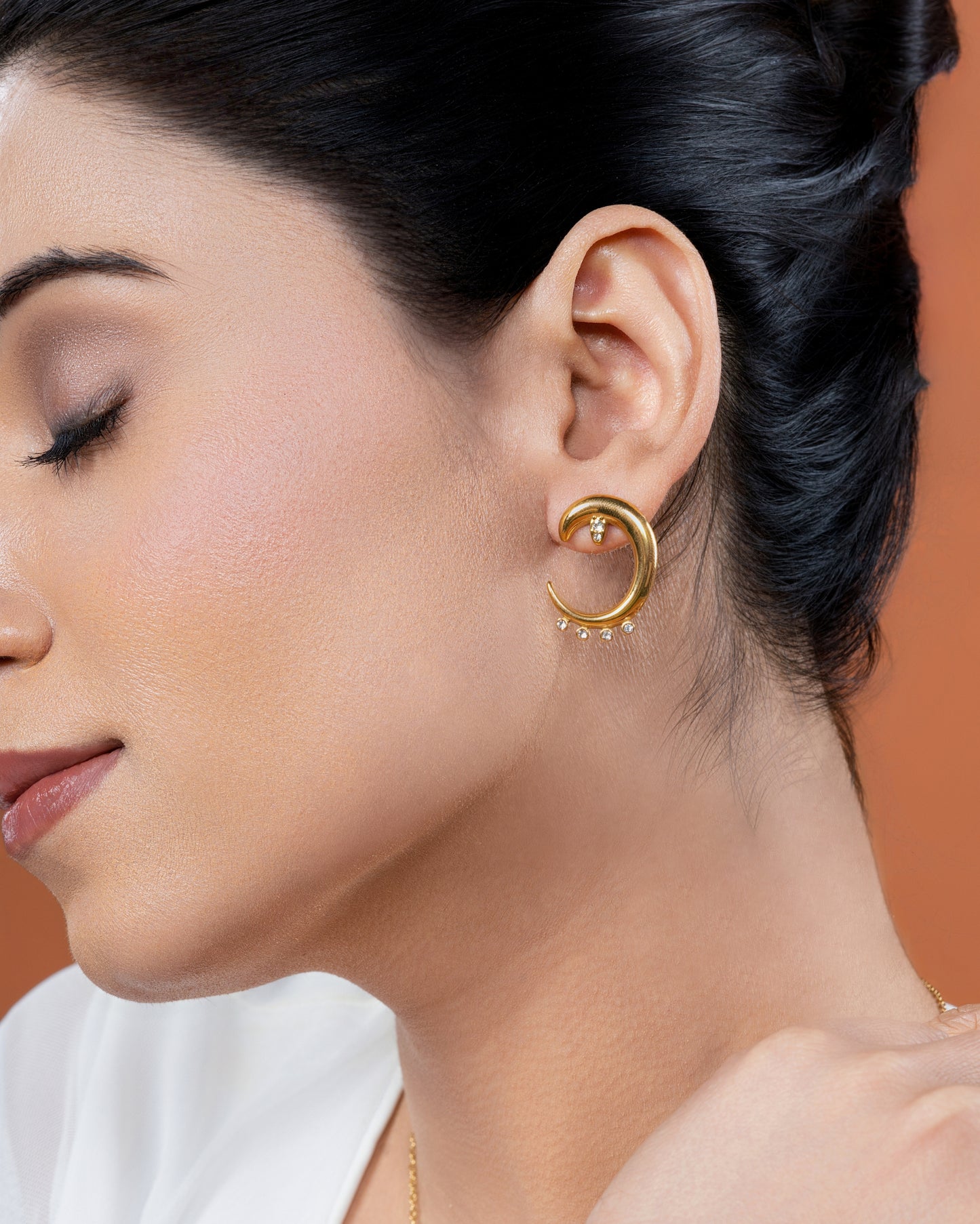 Selene Curve Earrings