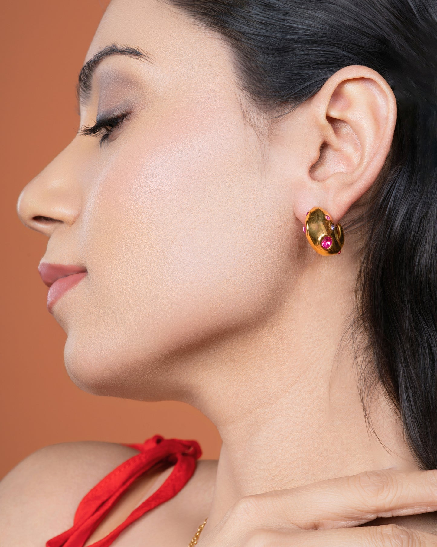Veloura Colorful Crystal Earrings