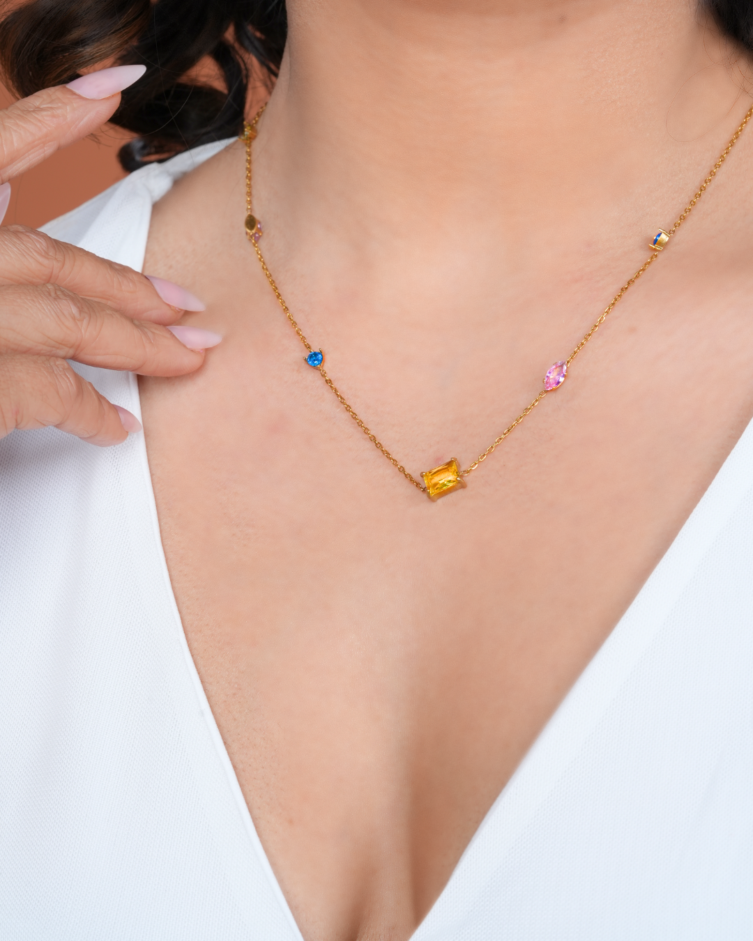 Ira Gemstone Necklace