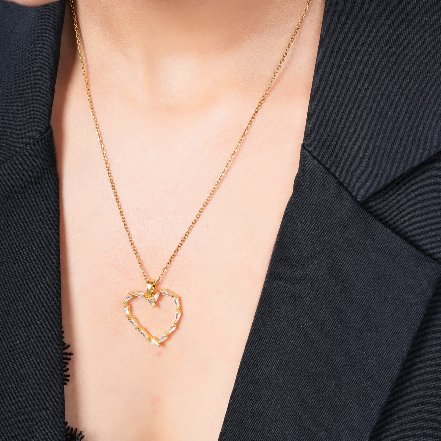 Shell Heart Necklace