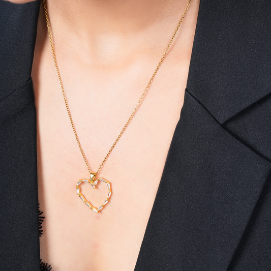 Shell Heart Necklace