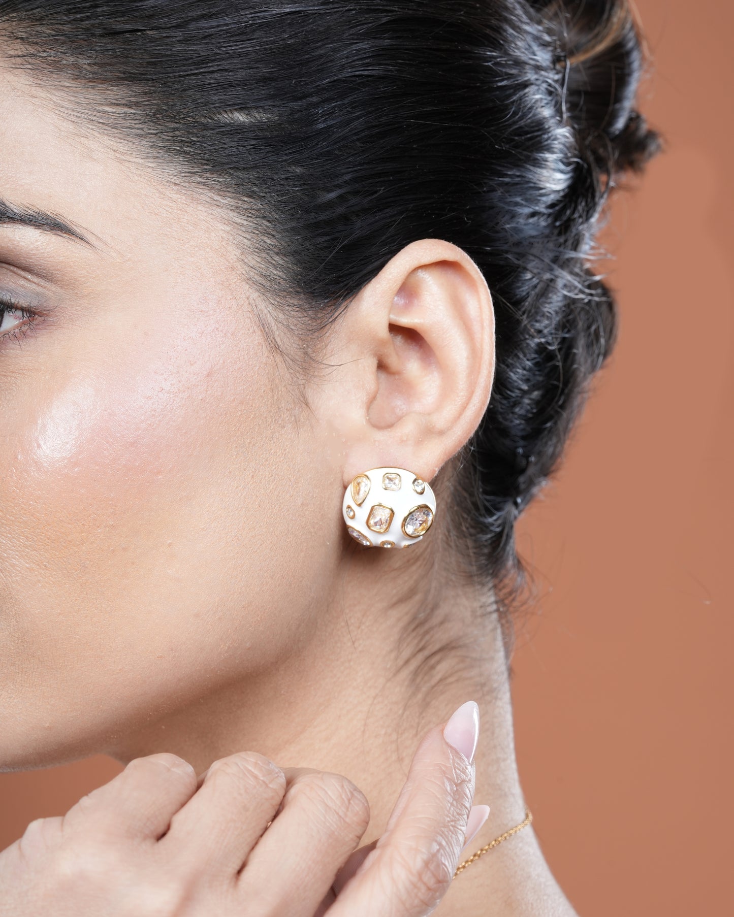 Snowdrop Sphere Earrings
