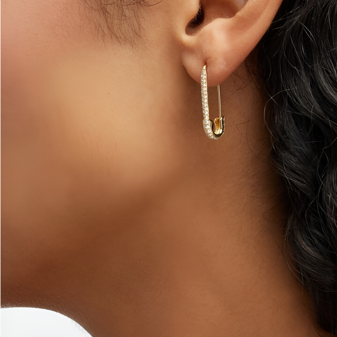 Sleek Safety Earrings