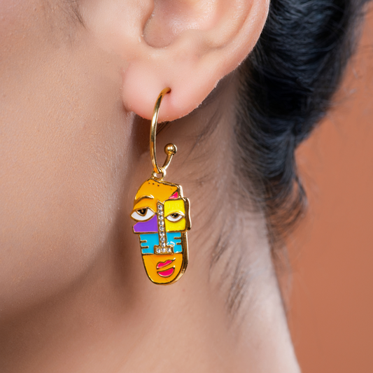 Playful Palette Drop Earrings