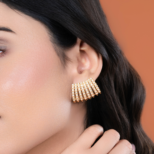 Ava Gold Glow Earrings