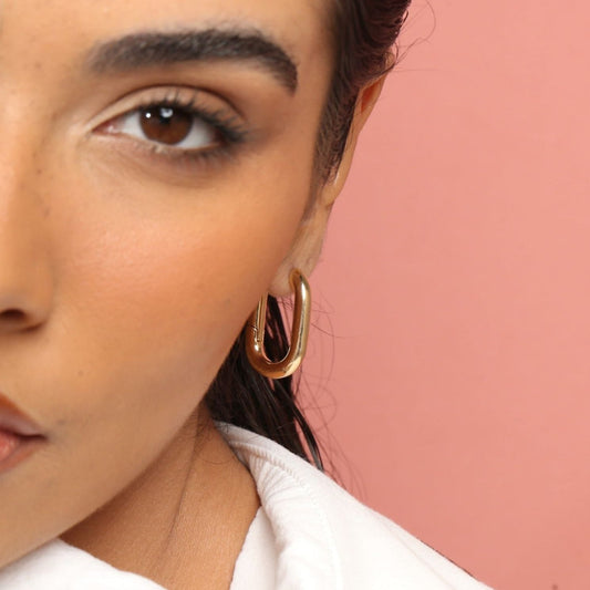 QuadGlow Hoop Earrings