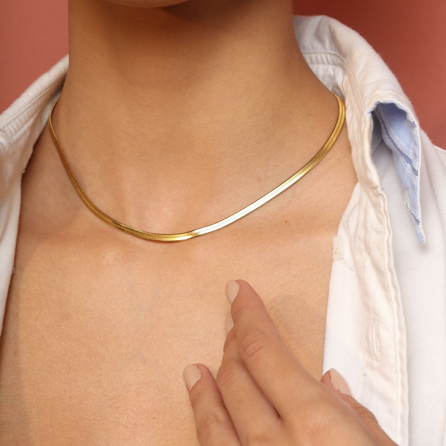 Classic Snake Chain Necklace